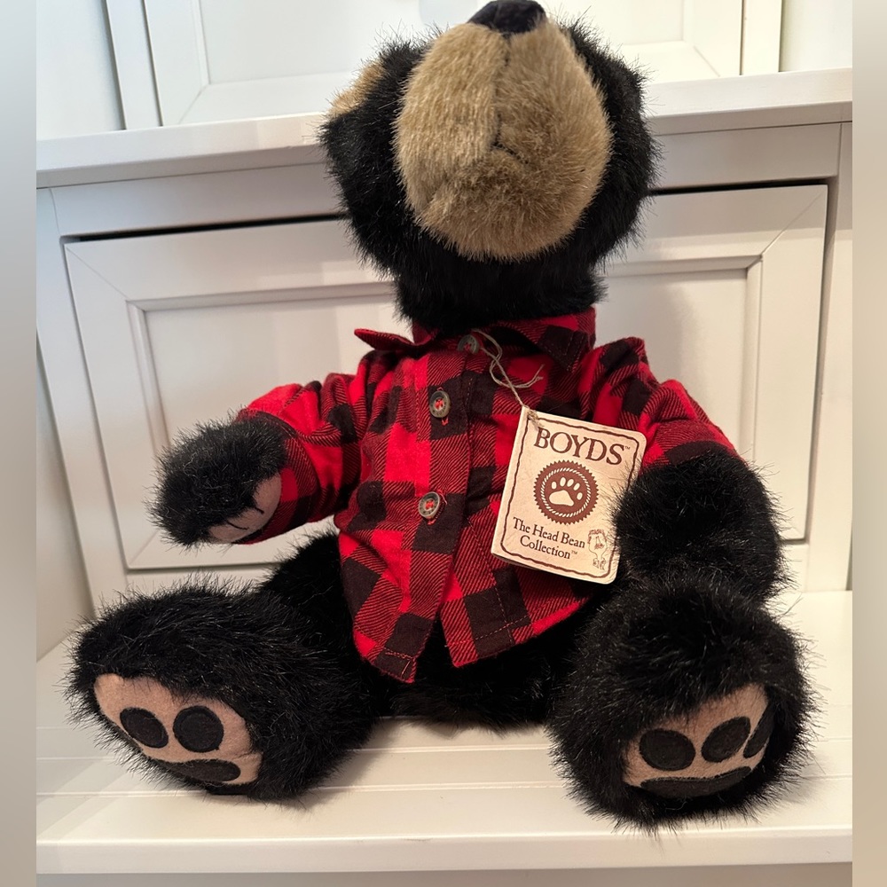 NWT, RARE Boyds Bears, Best Dressed Series, Black Bear Pa - Picture 2 of 5
